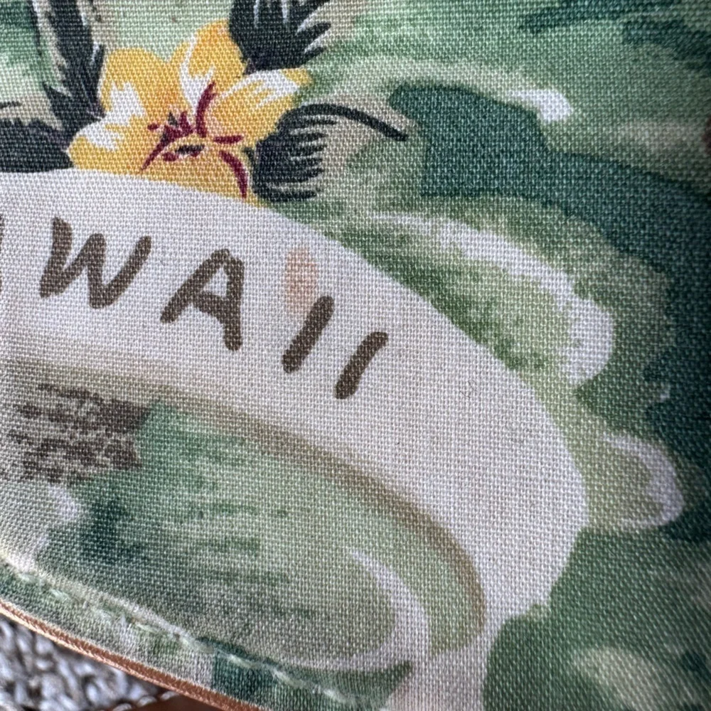 Relic Brand Wooden Handled cross body hawaiian style Handbag - Picture 9 of 11